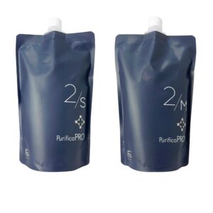 .Fiole PurificaPRO 2 黑曜光感護髮2S/2M劑護髮素 600ML(補充包